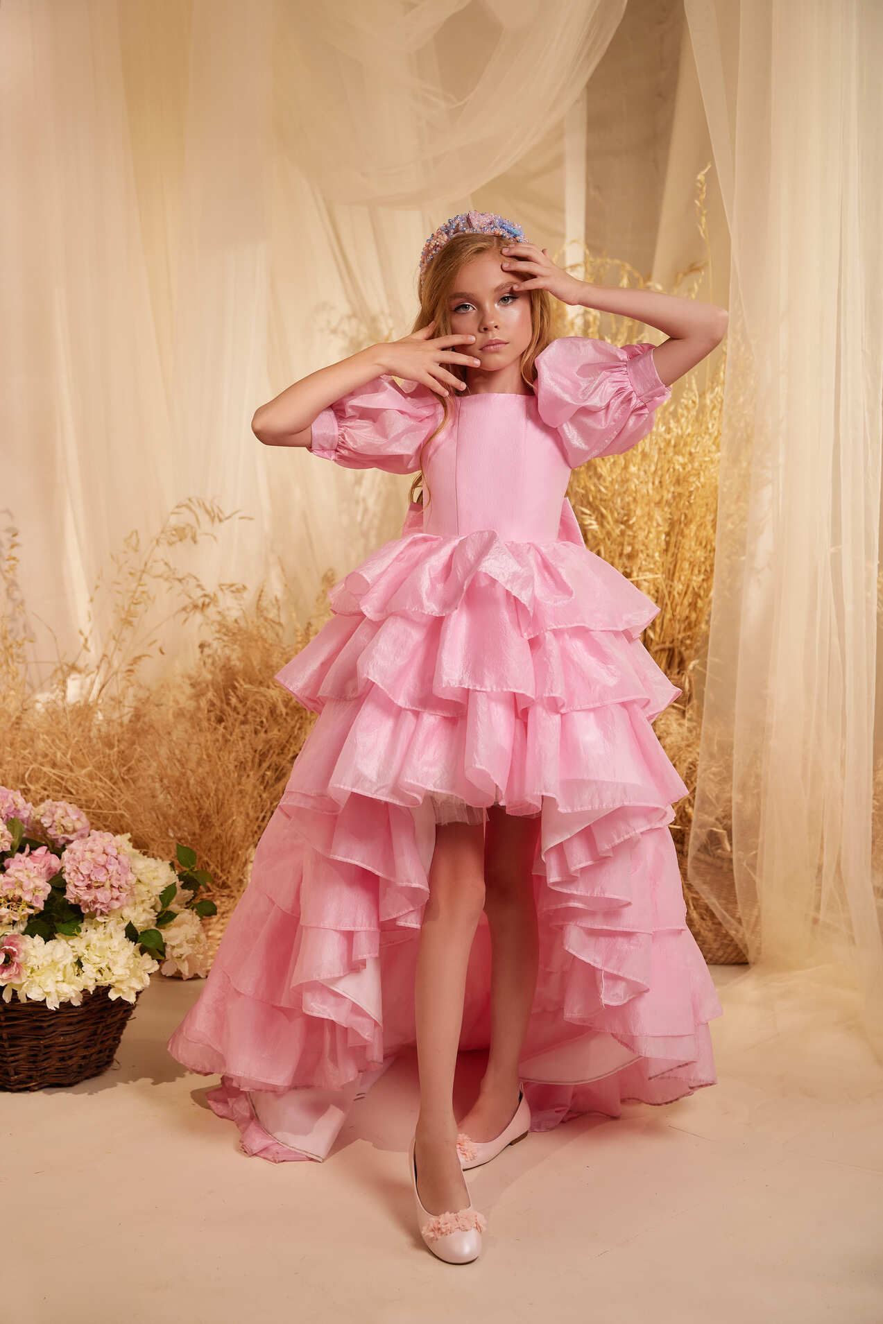 pink dress junior